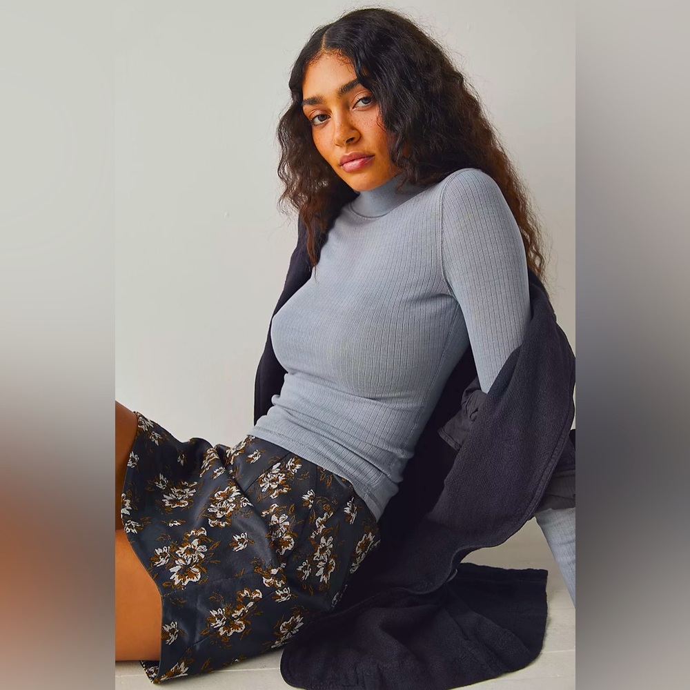 Free People The Rickie Top Intimately in Grey Haze